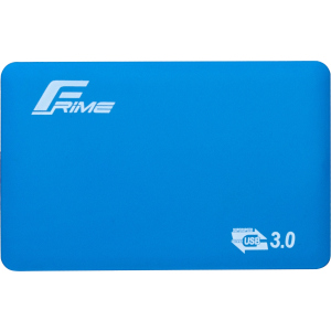 Зовнішня кишеня Frime для 2.5" SATA HDD/SSD Soft touch USB 3.0 Blue (FHE31.25U30)