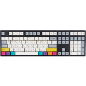 Клавиатура проводная Varmilo VA108M CMYK Cherry MX Red USB Vintage Days (VA108MR2W/LLK12RB) ТОП в Ужгороде