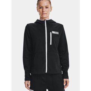 Спортивна кофта Under Armour Armour Mixed Media FZ 1365875-001 S Чорна (195250934738) ТОП в Ужгороді