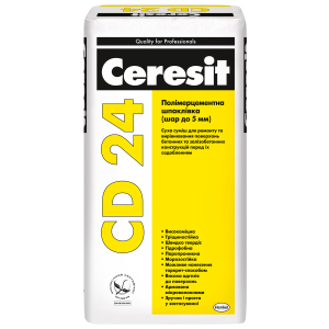 Полімерцементна шпатлівка Ceresit CD24 25кг