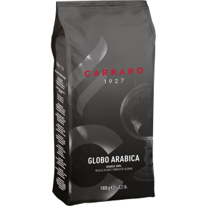 Кофе в зернах Carraro Globo Arabica 1 кг (8000604001979)