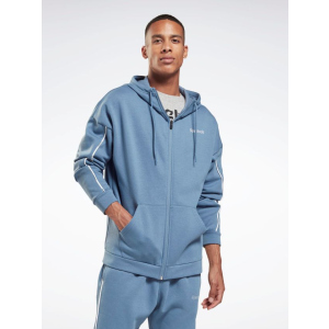 Толстовка Reebok TE Piping FZ Hoodie GS9303 M Blusla (4064055246734) лучшая модель в Ужгороде