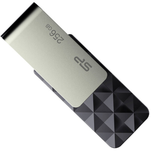 Silicon Power Blaze B30 256GB USB 3.0 Black (SP256GBUF3B30V1K) краща модель в Ужгороді