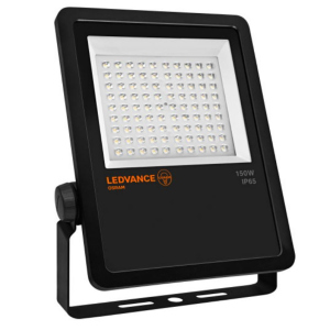 Світлодіодний прожектор LEDVANCE FLOOD LED ASYM 150W/4000K BK IP65 (4058075814752) надійний