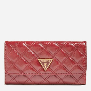 Гаманець жіночий Guess Cessily Slg Pocket Trifold SWKB7679650-BTD Бордовий (8000702444284) в Ужгороді