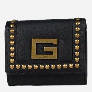 Кошелек женский Guess Bling Slg Small Trifold SWVB7984430-BLA Черный (8000702444295)