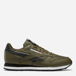 купить Кроссовки Reebok Classic Leather GZ9829 42 (9) 27 см Armygr/Cblack/Ftwwht (4064047604788)