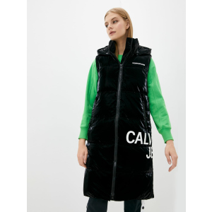 Теплый жилет Calvin Klein Jeans Institutional Long Vest J20J217282-BEH M Pvh Black (8719854557623) надежный