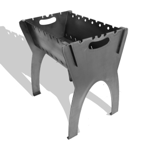 купить Мангал разборный Артдеко на 7 шампуров 275х475х300х2 (69.101)