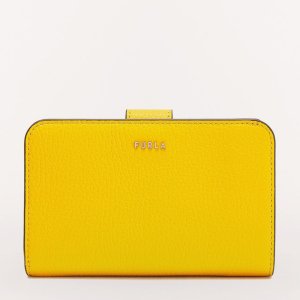 Шкіряний жіночий гаманець Furla Babylon M Compact Wallet PCX9UNOHSF0000564S Polline (800070114989) краща модель в Ужгороді