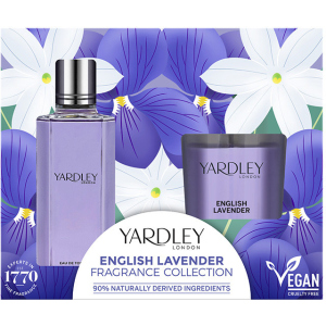 Набір Yardley Туалетна вода Yardley English Lavender 50 мл + Ароматизована свічка 120 г (5056179303683) в Ужгороді