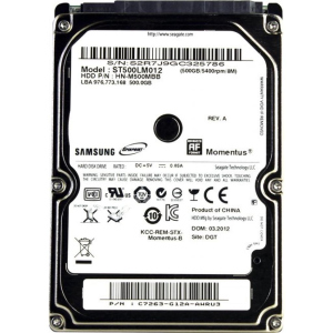 Жесткий диск Seagate Momentus ST500LM012