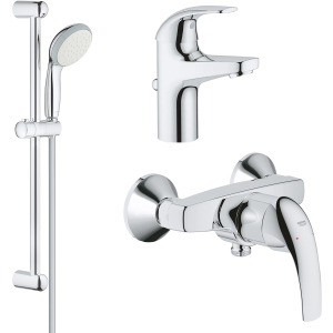 Набір змішувачів GROHE Start Curve 126747 (23805000+23767000+26196000) ТОП в Ужгороді