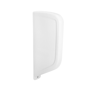 Перегородка для пісуара підвісна Qtap Crow 100x390x830 White (QT0588HDUV001W) ТОП в Ужгороді