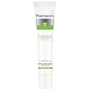 Нічний крем із ретинолом Pharmaceris T Pure Retinol 0.3% 40 мл (5900717140073) ТОП в Ужгороді