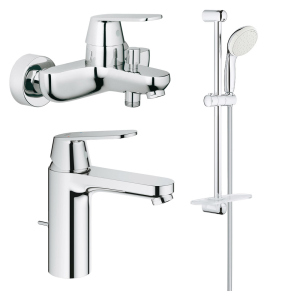 Набор смесителей Grohe Eurosmart M-Size 126112M ТОП в Ужгороде