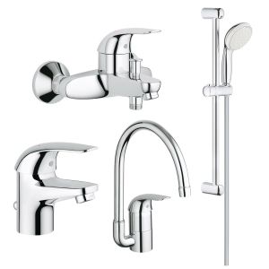 Набор смесителей Grohe Euroeco 123242K