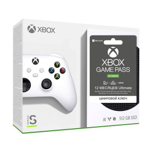 Microsoft Xbox Series S 512Gb + Xbox Game Pass Ultimate (12 місяців) ТОП в Ужгороді