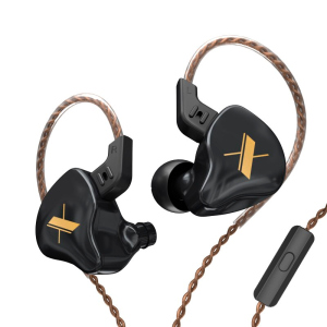 Наушники KZ ZS5 (EDX) с микрофоном black