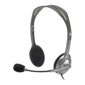 Наушники Logitech H110 Stereo Headset with 2*3pin jacks (981-000271) надежный