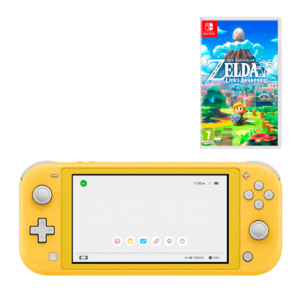 Набір Консоль Nintendo Switch Lite 32GB Yellow Новий + Гра The Legend of Zelda: Link's Awakening Nintendo Switch Російські Субтитри Новий краща модель в Ужгороді