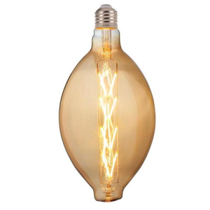 Лампа винтажная светодиодная филаментная (ретро) Horoz Electric Filament led Enigma-XL 8W E27 2200К Янтар ТОП в Ужгороде