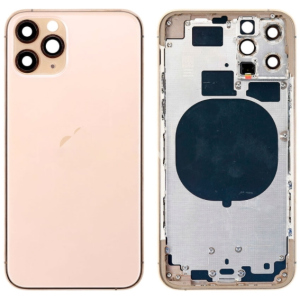 Кришка ззаду iPhone 11 Pro з рамкою Gold Copy в Ужгороді