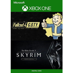 Skyrim Special Edition + Fallout 4 G.O.T.Y (Ключ Xbox One) регіон Аргентина ТОП в Ужгороді