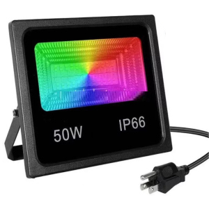 хороша модель Прожектор Smart LED 7982 50W IP66 RGB Bluetooth, з додатком