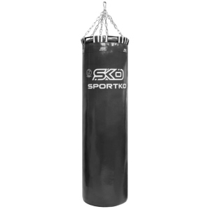 Мішок боксерський Sportko PVC 150 см з кільцем Чорний (SP-7018P05) в Ужгороді