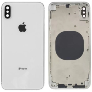 Кришка задня iPhone XS із рамкою Silver Copy ТОП в Ужгороді