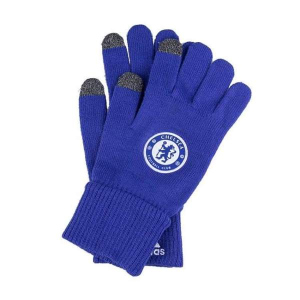 Перчатки для смартфона Adidas Chelsea FC GLOVES (M) A98715 лучшая модель в Ужгороде