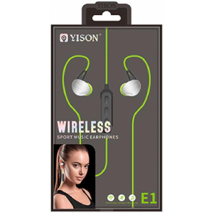 Stereo Bluetooth Headset Yison E1 Green ТОП в Ужгороді