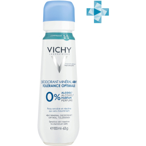 Дезодорант Vichy Deo Мінеральний для чутливої ​​шкіри 100 мл (3337875712361) краща модель в Ужгороді