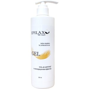 купить Гель до депиляции Epilax Silk Touch с охлаждающим эффектом 500 мл (4820251920515)