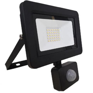 Прожектор світлодіодний LED Horoz Electric ASLAN/S-30 30W 6400K з датчиком руху IP65 068-011-0030 краща модель в Ужгороді