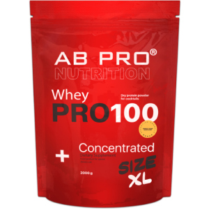 Protein AB PRO PRO 100 Whey Concentrated 2000 g Chocolate (PRO2000ABCH79) ТОП в Ужгороді