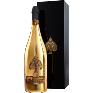 Шампанське Armand de Brignac Gold біле брют 1.5 л 12.5% ​​у подарунковій коробці (3380203434893) ТОП в Ужгороді