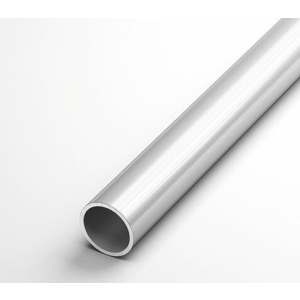Труба алюмінієва кругла Segreto анодована срібло 20х2 мм, 2м (уп., 10шт) ТОП в Ужгороді