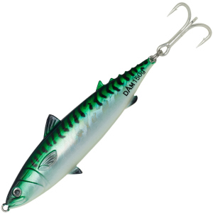 Блесна DAM Salt-X Mackerel Pilks 100 г 11 см тройник № 1/0 Green Glow UV (69489) лучшая модель в Ужгороде