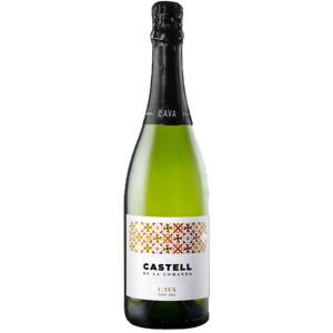 хорошая модель Вино игристое Castell De La Comanda CAVA белое полусухое 0.75 л 11.5% (8437006918893)