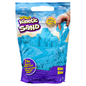 Пісок для дитячої творчості Kinetic Sand Colour Синій 907 г (71453B) ТОП в Ужгороді