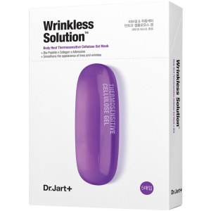 Термочутлива омолоджуюча маска для обличчя Dr.Jart+ Dermask Intra Jet Wrinkless Solution 28 г х 5 шт (8809642712669) краща модель в Ужгороді