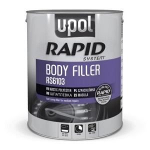 Шпатлевка универсальная быстросохнущая U-POL RAPID Body Filler 3 л (RAPID10/3) лучшая модель в Ужгороде