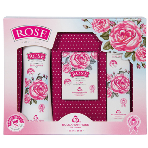 Набор Bulgarian Rose Original Лосьон для тела 200 мл + Крем для рук 50 мл + Крем-мыло 100 г (3800007216513) в Ужгороде