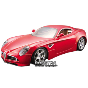 Автомодель Bburago (1:32) Alfa 8C Competizone (2007) (18-43004) Красный металлик лучшая модель в Ужгороде