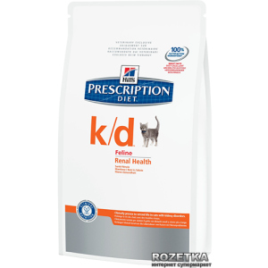 купить Сухой корм для кошек Hills Prescription Diet Feline k/d 5 кг (4308,08) (052742430805)