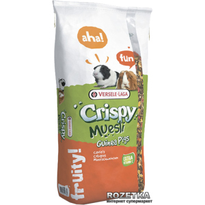 Корм для морских свинок Versele-Laga Crispy Muesli Cavia зерновая смесь с витамином C 20 кг (611685) в Ужгороде