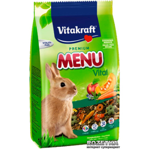 Корм для кроликов Vitakraft Menu Vital 3 кг (4008239255426) ТОП в Ужгороде