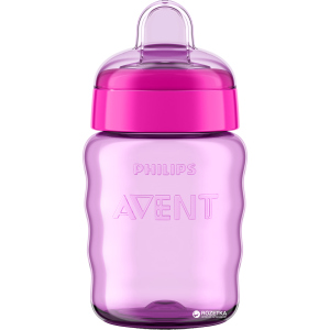 Чашка з м'яким носиком Philips AVENT 260 мл Червона (SCF553/00_red) краща модель в Ужгороді